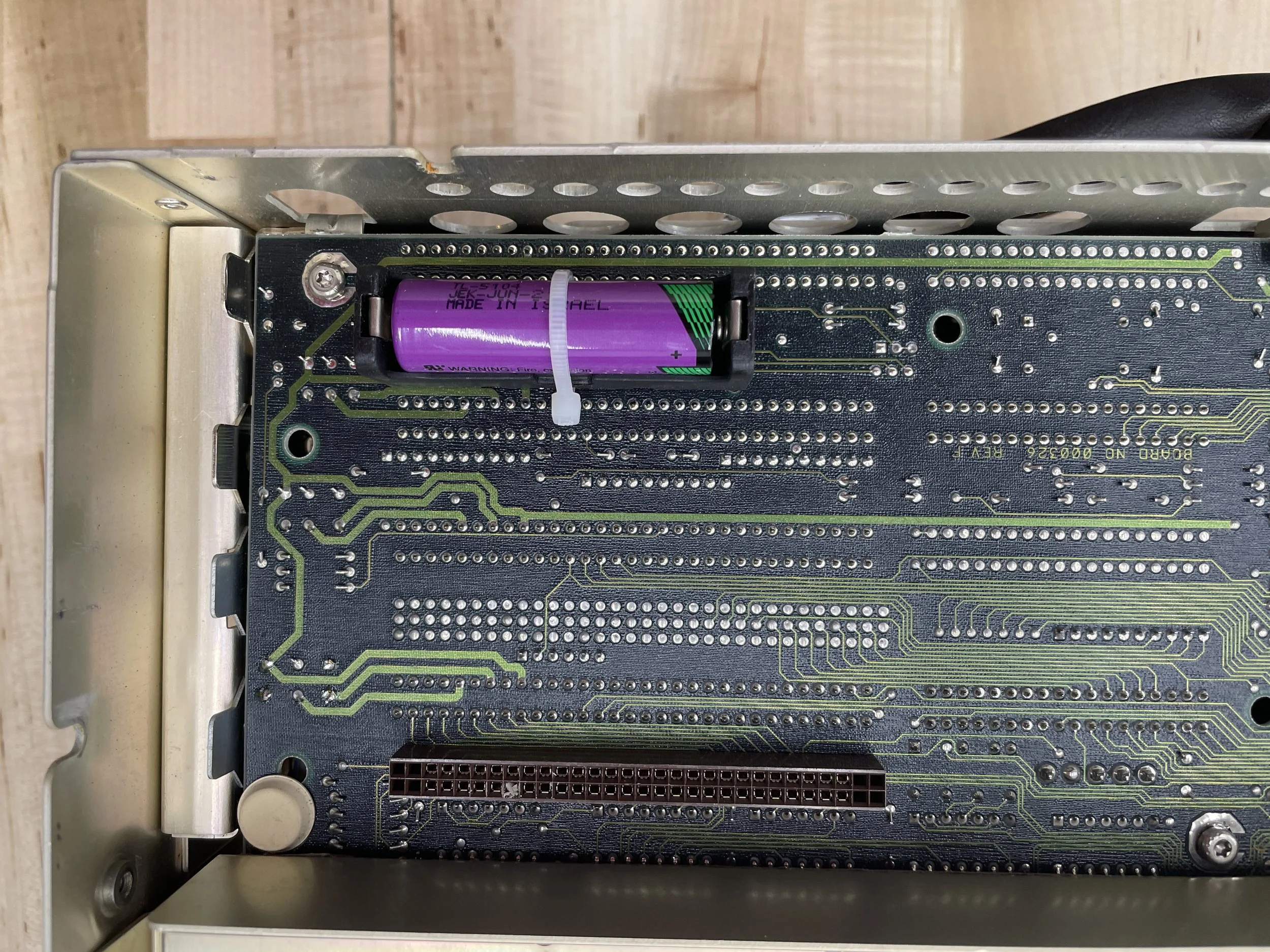 Tadiran battery on motherboard