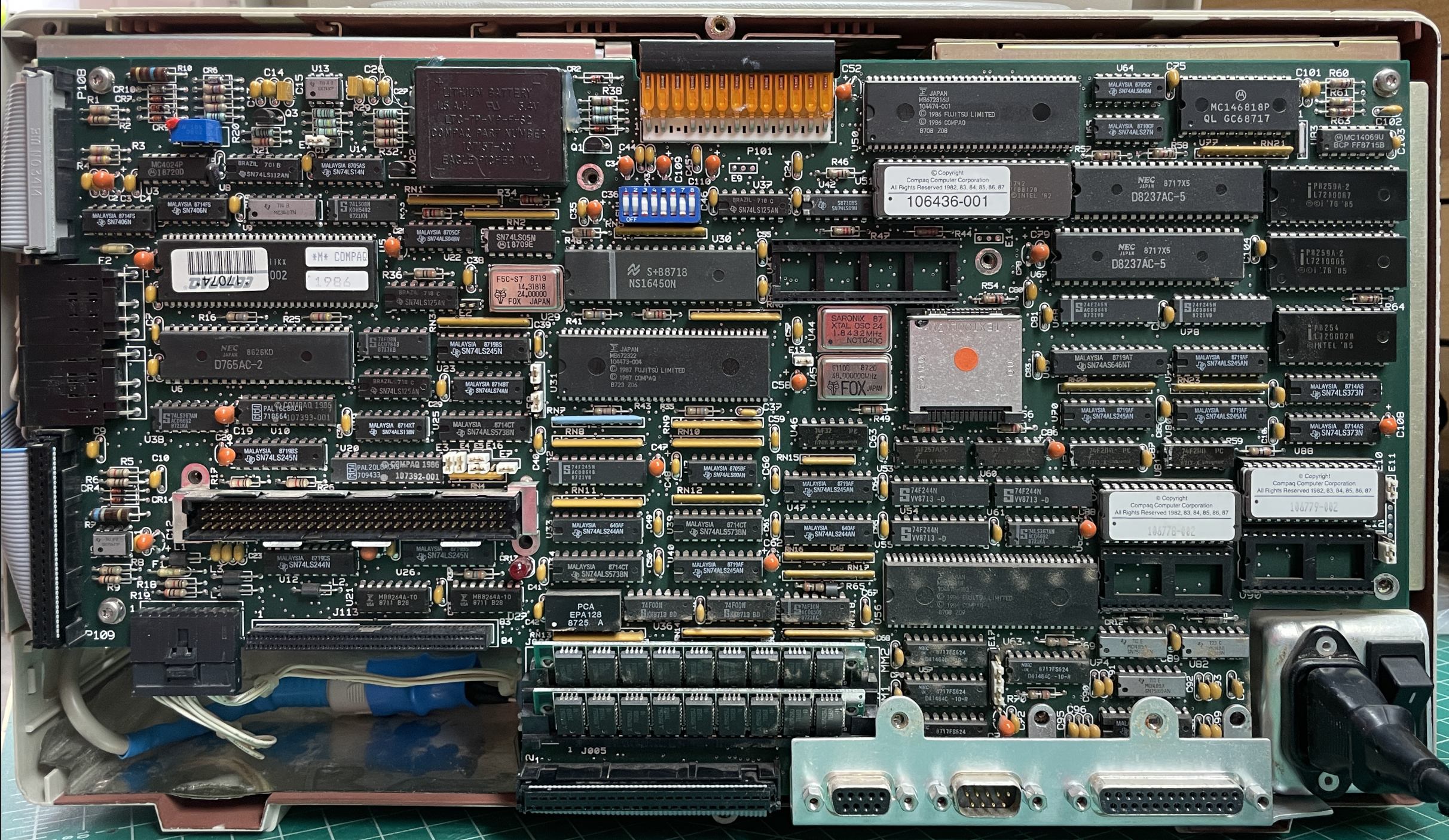 Compaq Portable III motherboard