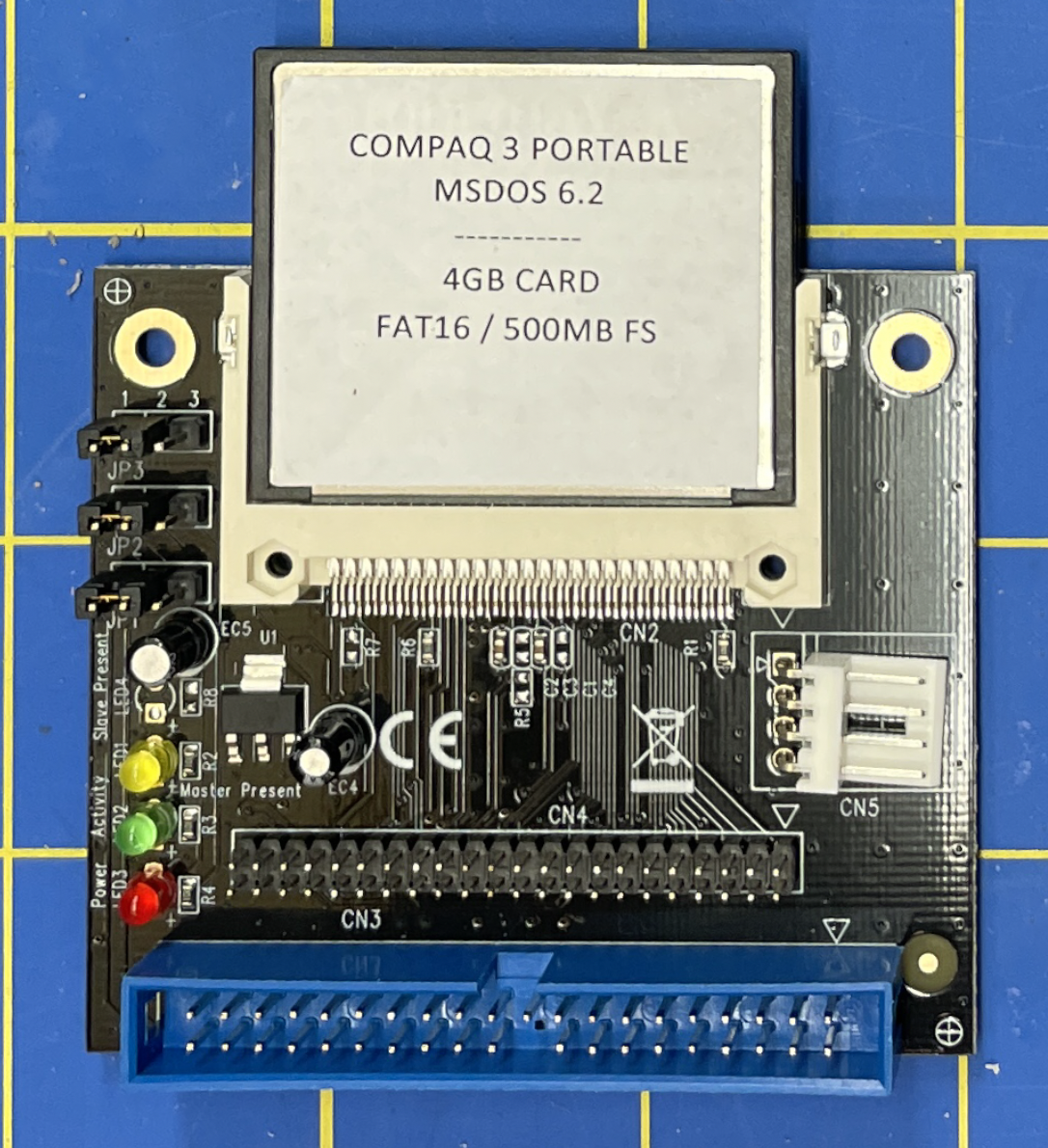 IDE2CF card with CompactFlash