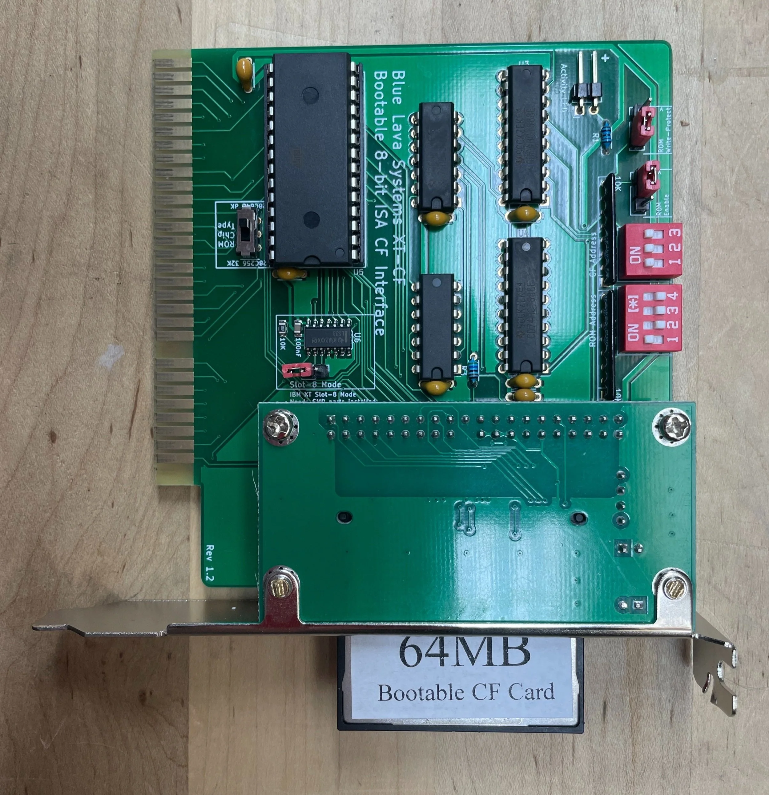 XT-IDE card with CompactFlash