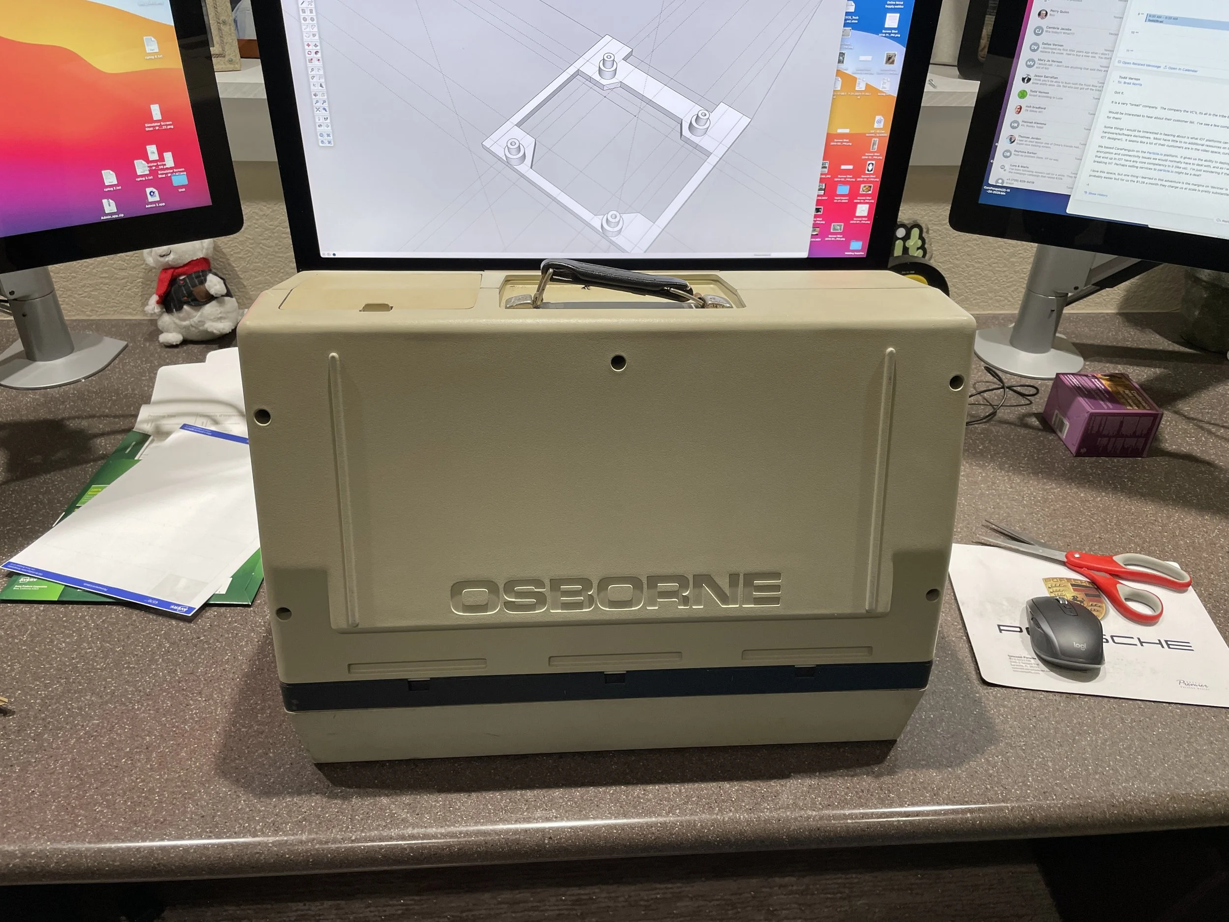 Osborne 1 yellowed condition on arrival