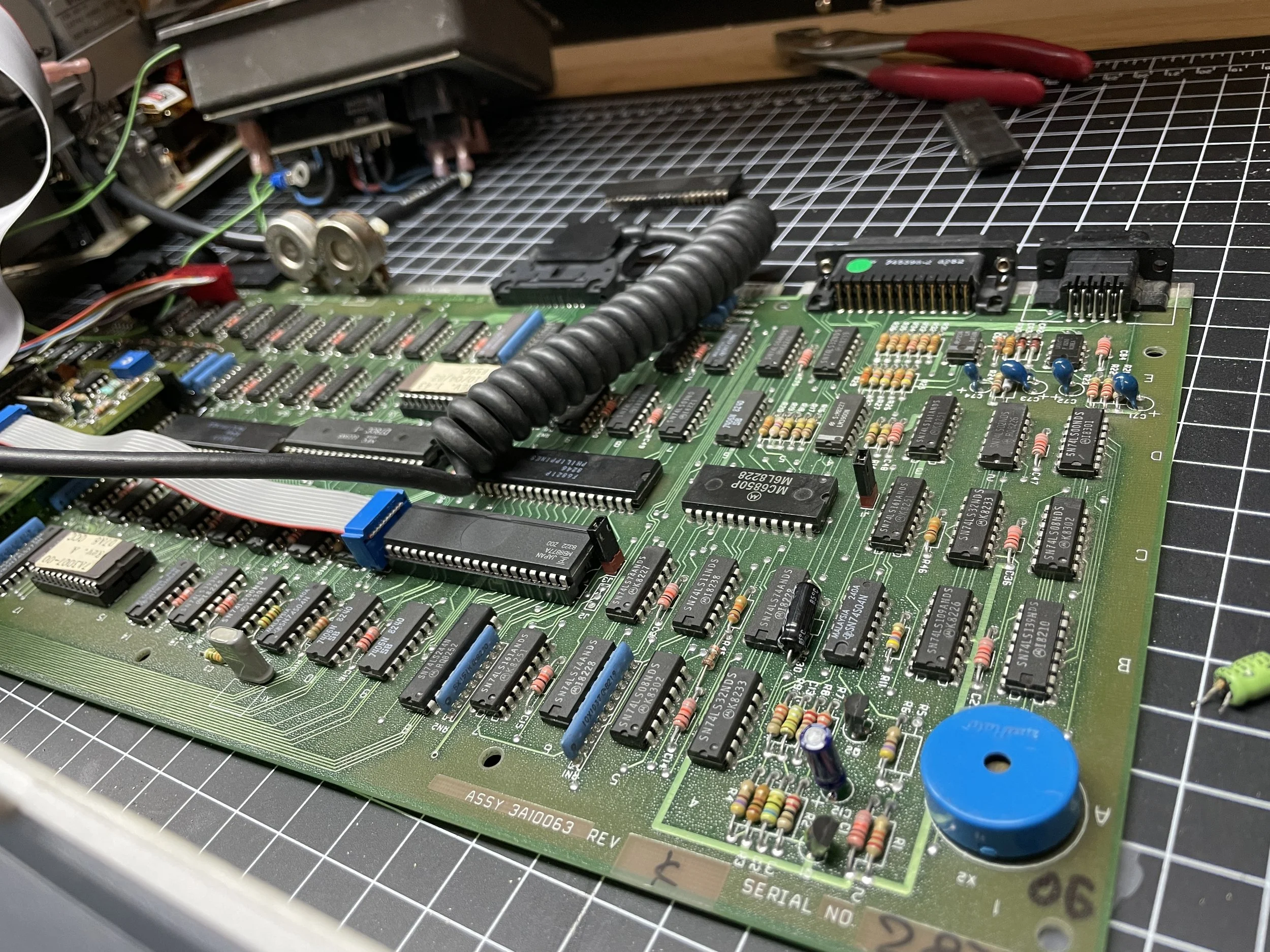 Motherboard with bad capacitor