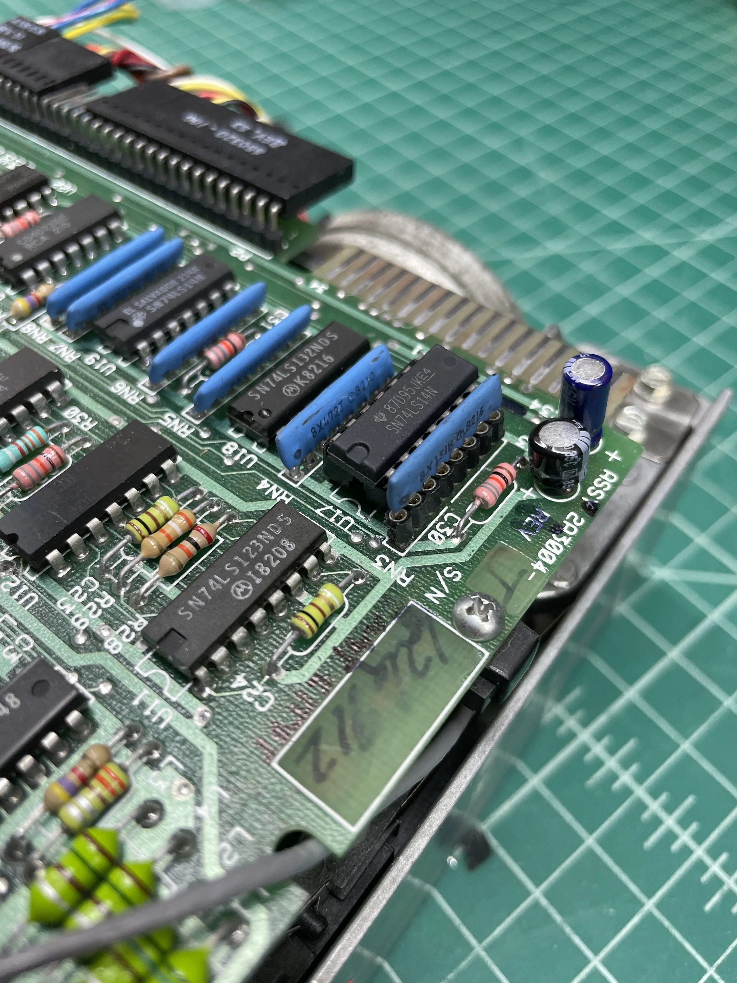 Floppy drive circuit board repair