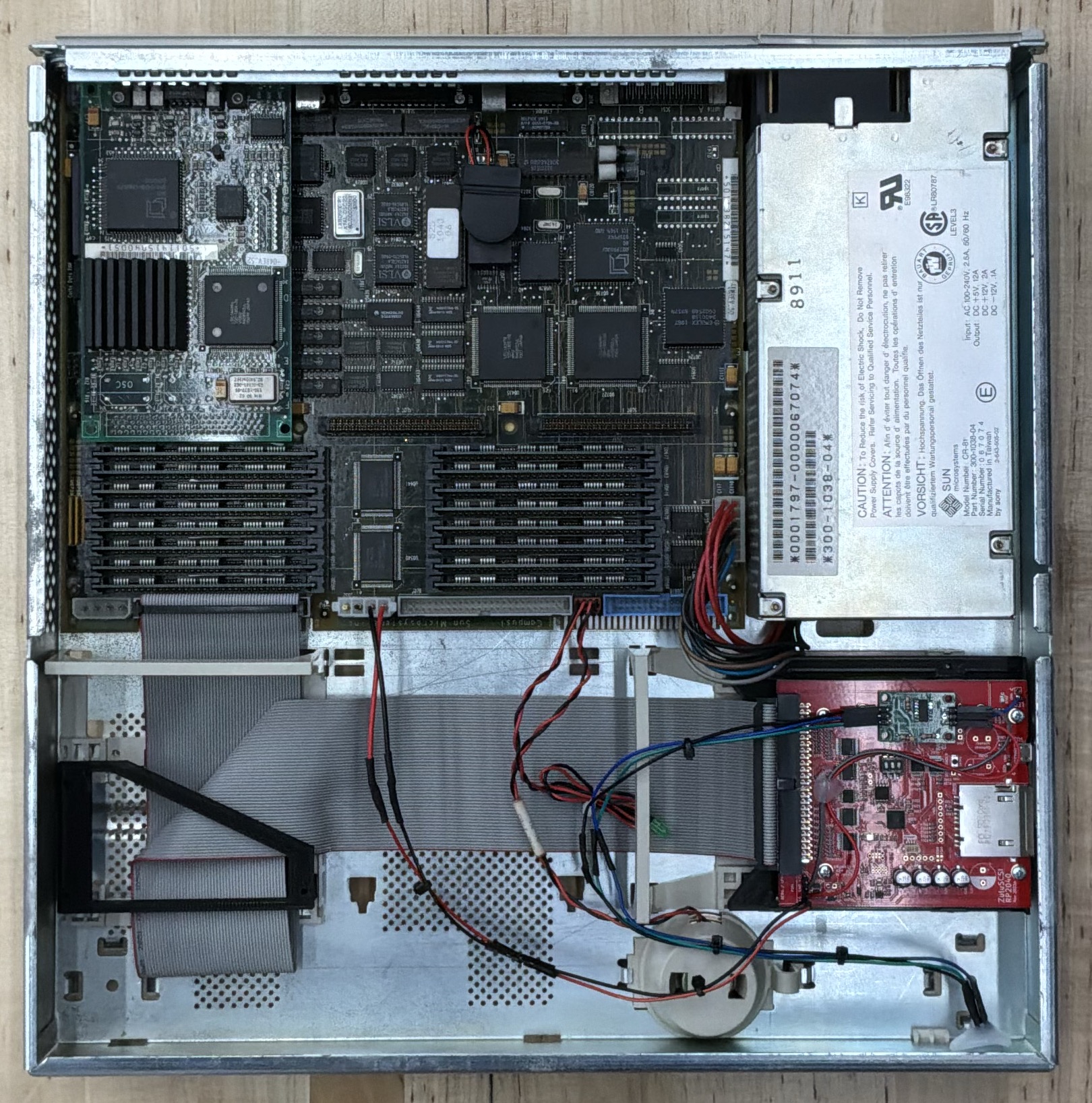The Sun SPARCstation 1, the original pizza-box workstation