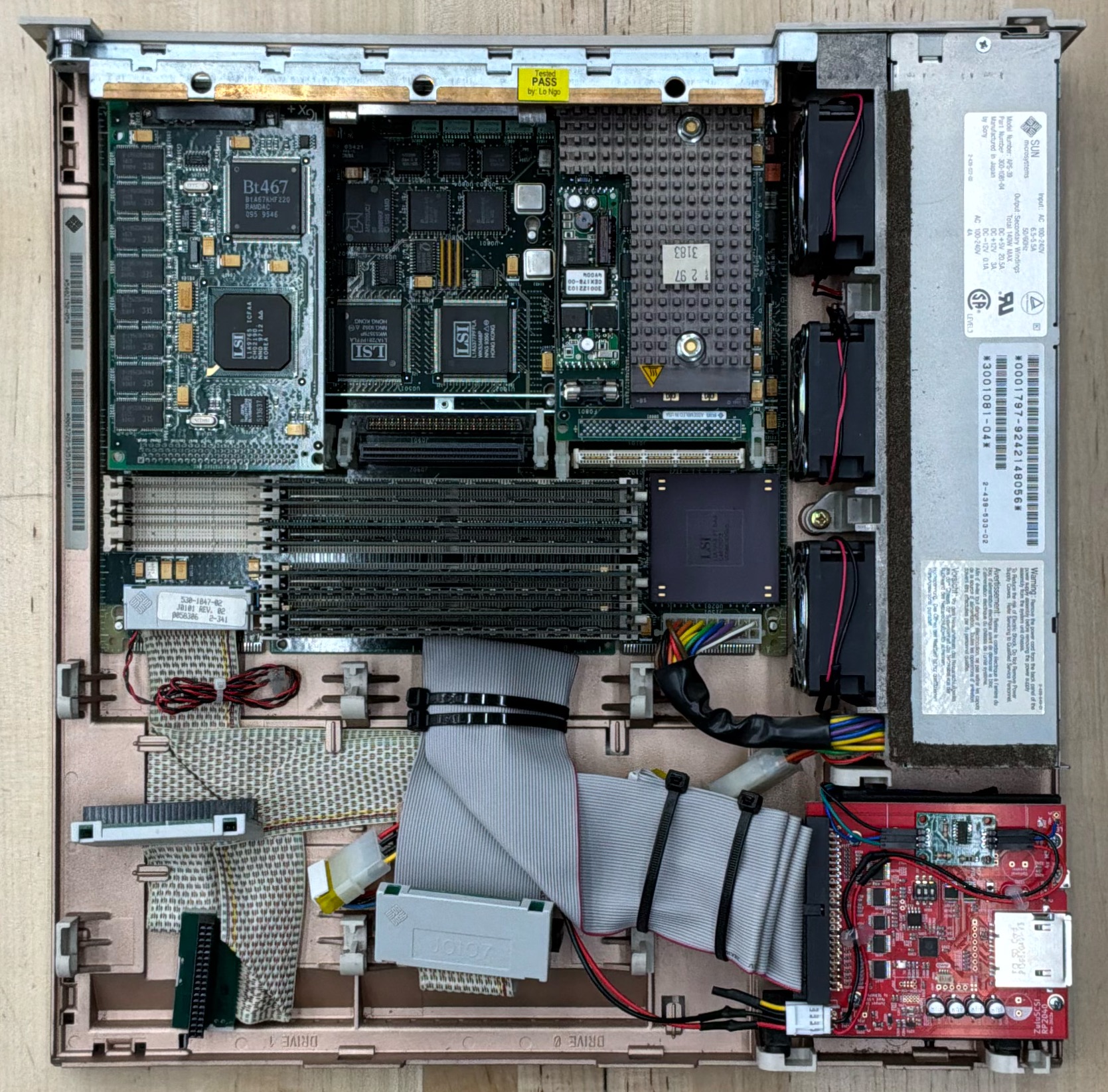 The Sun SPARCstation 10 with its SuperWorkstation dealer label