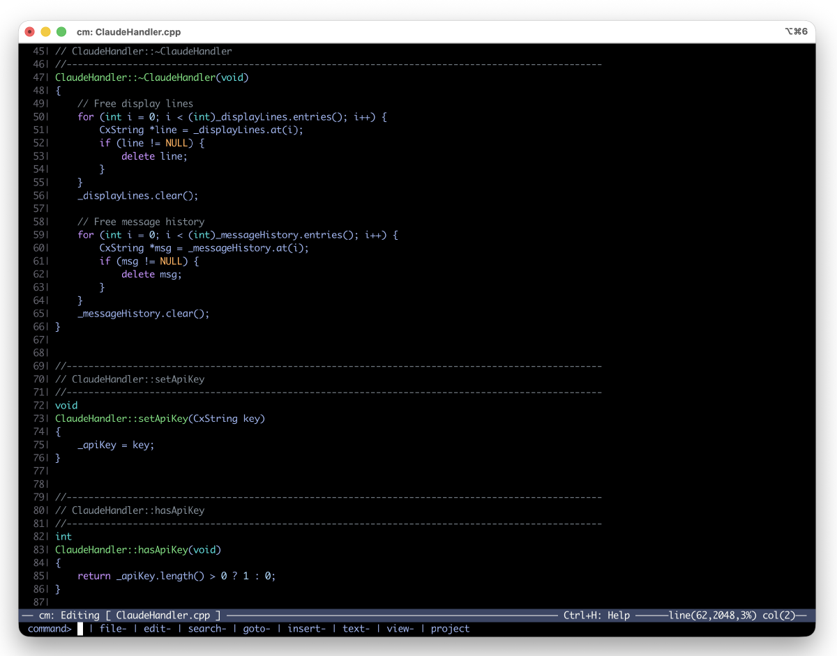 cmacs: A Cross-Platform Terminal Editor for Vintage Unix | OldSilicon