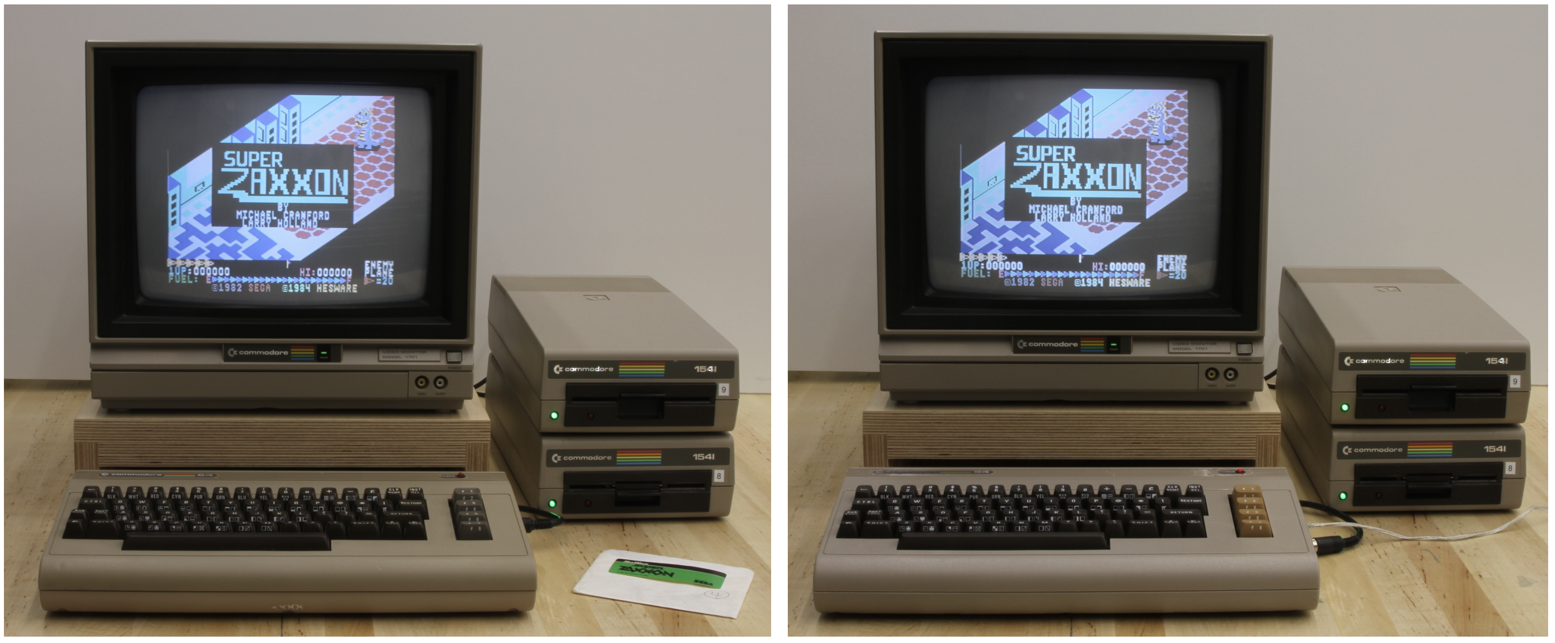 Both Machines Side by Side