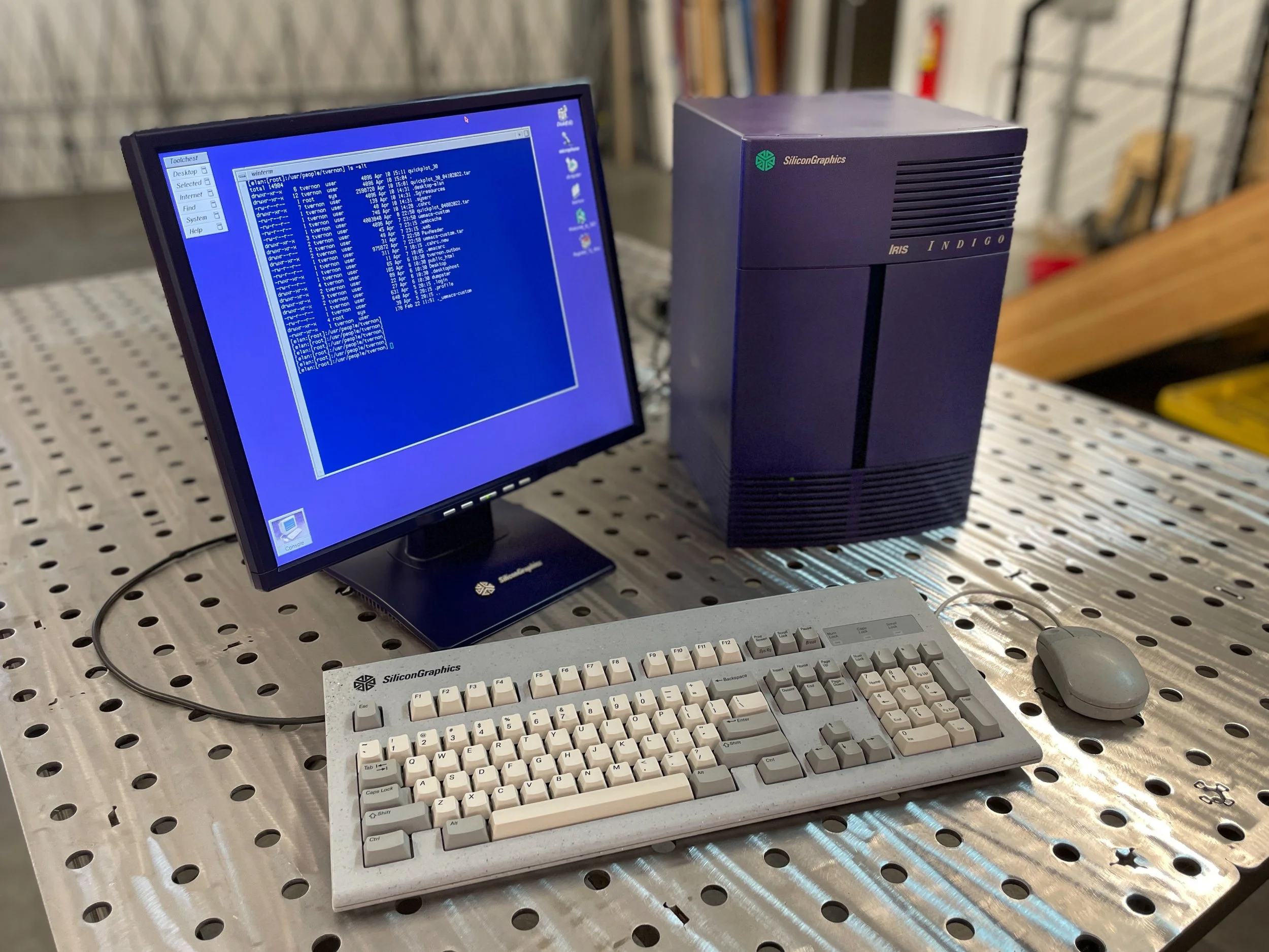 Complete SGI Indigo R4400 system