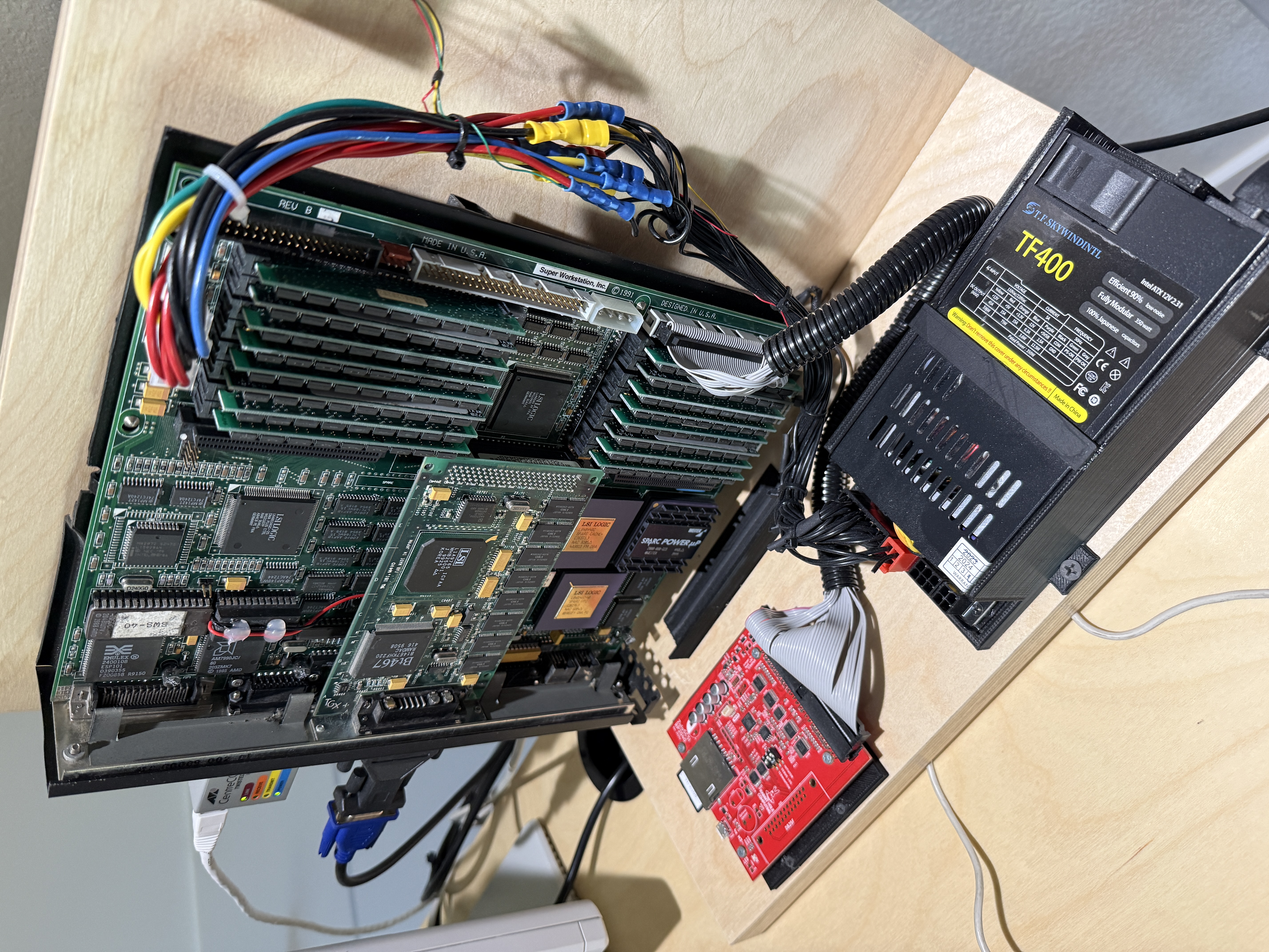 TF400 power supply and ZuluSCSI